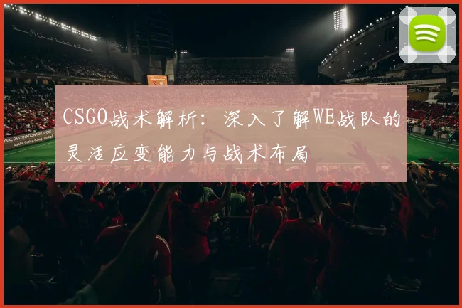 CSGO战术解析：深入了解WE战队的灵活应变能力与战术布局